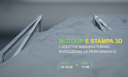 MotoGP e stampa 3D: l’Additive Manufacturing rivoluziona le performance.